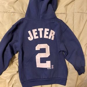 Youth New York Yankees Derek Jeter Navy Hoodie